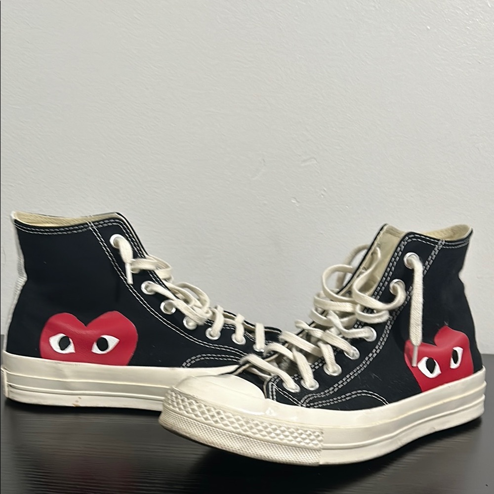 Converse Chuck Taylor All star 70 Hi (Comme Des Garcons PLAY Black) Mens (7)